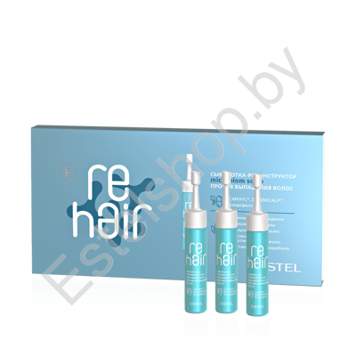 Сыворотка-реконструктор Microbiom scalp ESTEL reHAIR против выпадения волос, 7*10 мл
