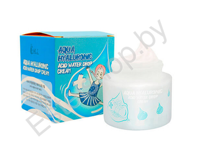 Крем для лица увлажняющий Гиалуроновая кислота ELIZAVECCA Aqua Hyaluronic Acid Water Drop Cream 50 мл