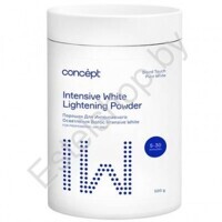 Порошок для экспресс осветления, обесцвечивания и мелирования волос INTENSIVE WHITE PROFY TOUCH CONCEPT MINSK Lightening Powder 500 г