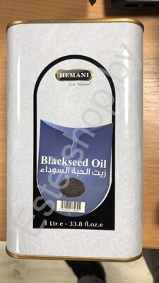 Масло черного тмина Hemani Black Seed Oil Первый холодный отжим 1000 мл