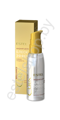 Жидкий шелк для волос Блеск-эффект Estel Curex Brilliance 100 мл