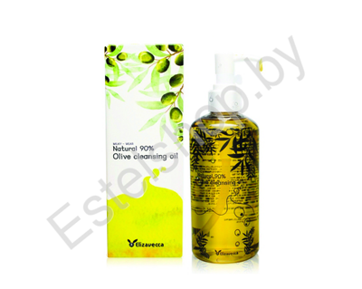 Гидрофильное масло с маслом Оливы ELIZAVECCA Natural 90% Olive Cleansing Oil 300 мл