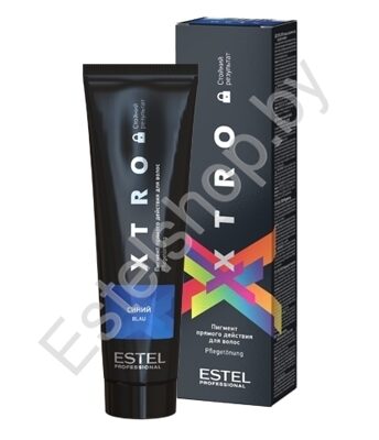 Пигмент прямого действия для волос XTRO BLACK ESTEL Синий 100 мл