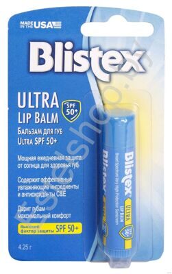 Бальзам для губ Ultra Blistex SPF 50+ 4.25 г