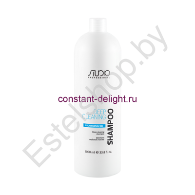 Шампунь для глубокой очистки всех типов волос STUDIO KAPOUS MINSK Deep Cleaning 1000 мл
