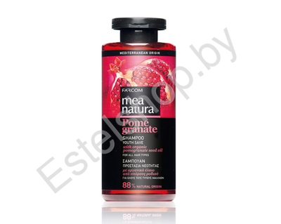 Шампунь с маслом граната для всех типов волос Farcom MEA NATURA Pomegranate  300  мл