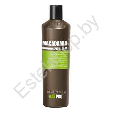 Шампунь восстанавливающий и увлажняющий для волос с маслом макадамии MACADAMIA KAYPRO MINSK 350 мл