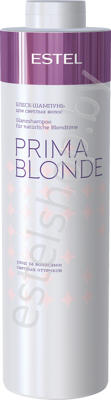 Шампунь-блеск для волос Светлых оттенков блонд Prima Blonde ESTEL 1000 мл