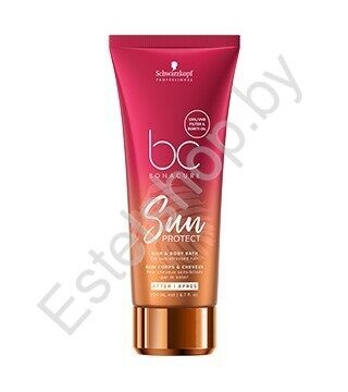 Шампунь для волос и тела BONACURE SCHWARZKOPF Sun Protect Hair & Body Bath 200 мл