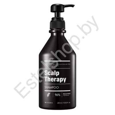 Шампунь для волос MISSHA MINSK Scalp Therapy Shampoo 400 мл