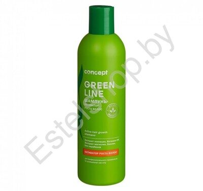 Шампунь-активатор роста волос GREEN LINE CONCEPT MINSK Active Hair Growth Shampoo 300 мл