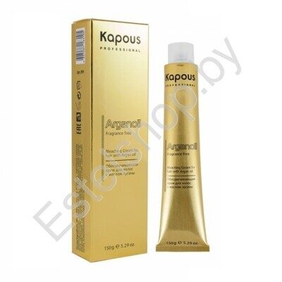 Обесцвечивающий и Осветляющий крем с маслом арганы для волос KAPOUS Minsk Arganoil Bleaching Cream 150 мл