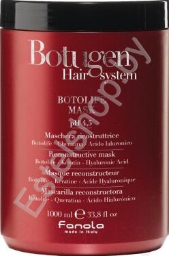 Маска восстанавливающая для ломких и поврежденных волос FANOLA MINSK Botugen Hair system Botolife 1000 мл
