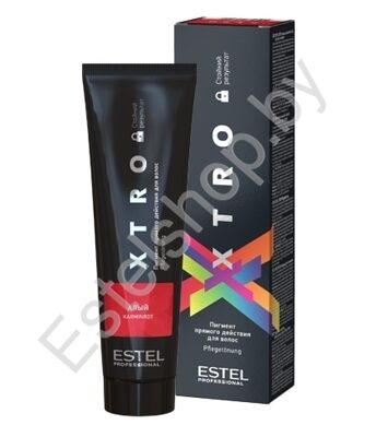 Пигмент прямого действия для волос XTRO BLACK ESTEL Алый 100 мл