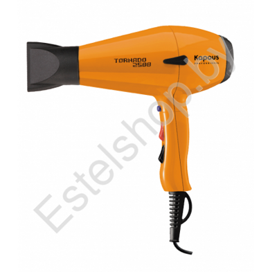 Профессиональный фен для укладки волос "Tornado 2500" Kapous оранжевый KAPOUS MINSK