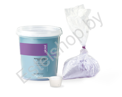 Обесцвечивающая пудра Fanola фиолетовая (пакет) 500 ml