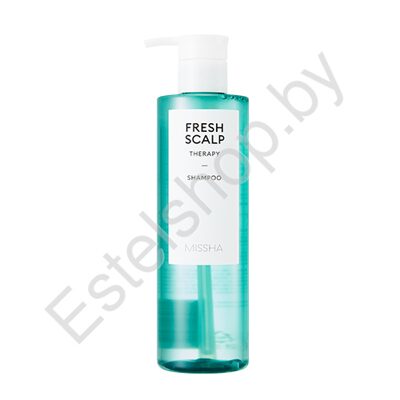 Шампунь для волос MISSHA MINSK Fresh Scalp Therapy Shampoo 380 мл