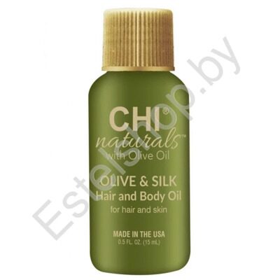 Масло оливы для волос и тела CHI olive naturals hair and body oil OLIVE ORGANICS, 15 мл