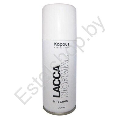 Лак аэрозольный для волос нормальной фиксации KAPOUS MINSK Lacca Normal 100 мл
