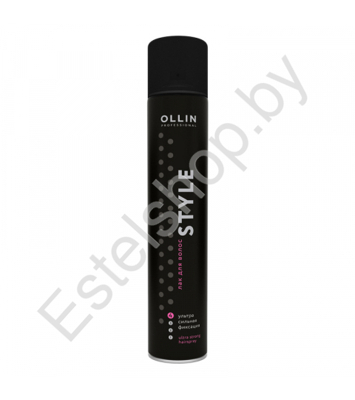 OLLIN Style Лак для волос сильной фиксации 500 мл