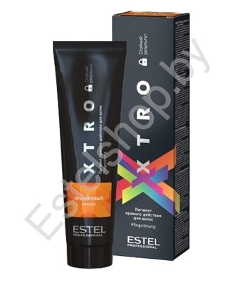 Пигмент прямого действия для волос XTRO BLACK ESTEL Оранжевый 100 мл