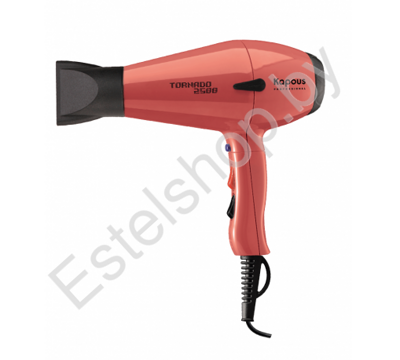Профессиональный фен для укладки волос "Tornado 2500" Kapous розовый KAPOUS MINSK