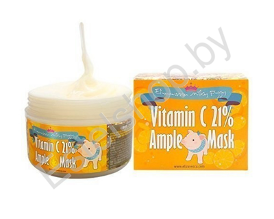 Маска для лица с Витамином С ELIZAVECCA VitaminC 21% Ample Mask 100 г
