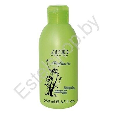 Шампунь для поврежденных волос STUDIO KAPOUS MINSK Profilactic Shampoo for Damaged Hair 250 мл