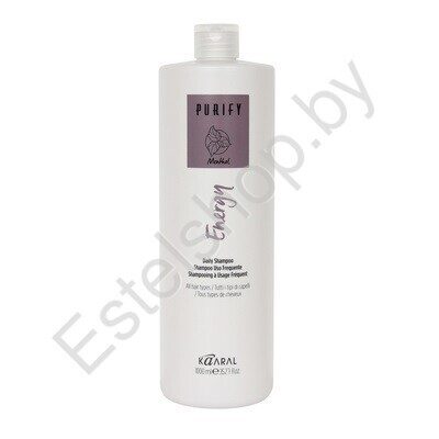 Шампунь интенсивный энергетический с ментолом для волос KAARAL MINSK PURIFY Energy Shampoo 1000 мл