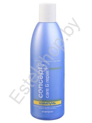 Шампунь для волос восстанавливающий LIVE HAIR CONCEPT MINSK intense repair shampoo 300 мл