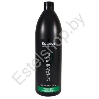 Шампунь для всех типов волос с ароматом ментола KAPOUS MINSK Menthol Shampoo 1000 мл