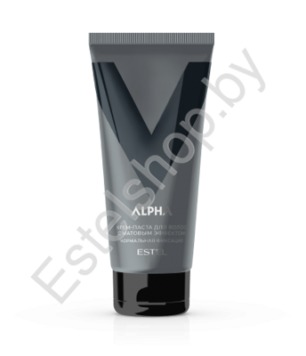 Крем-паста для укладки волос нормальной фиксации с матовым эффектом ALPHA ESTEL 100 мл