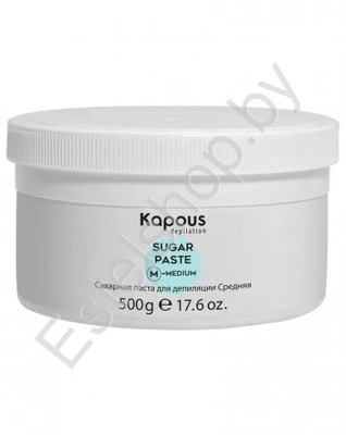 Сахарная паста для депиляции Kapous Sugar Paste, средняя, 500 г