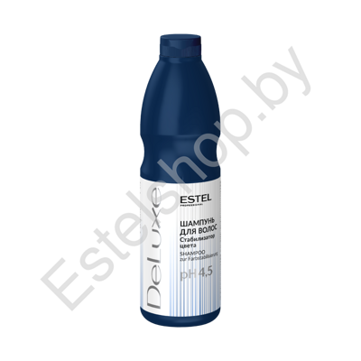 Шампунь для окрашенных волос Стабилизатор цвета DE LUXE ESTEL pH 4.5 1000 мл