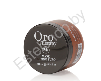 Маска с кератином, микрочастицами золота и рубина для окрашенных волос FANOLA MINSK Oro Therapy 24k Rubino Puro 300 мл
