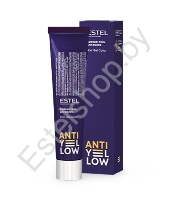 AY/76 Краска-гель для волос ESTEL ANTI-YELLOW коричнево-фиолетовый нюанс 60 мл