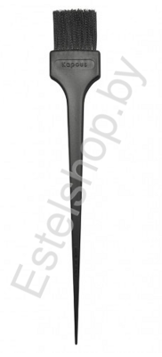 Кисточка узкая (черная) для нанесения краски KAPOUS