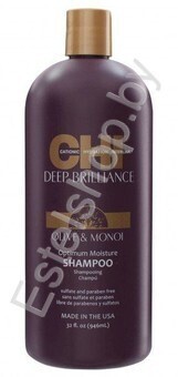 Шампунь для поврежденных волос CHI Deep Brilliance Olive & Monoi Optimum Moisture Shampoo 946 мл
