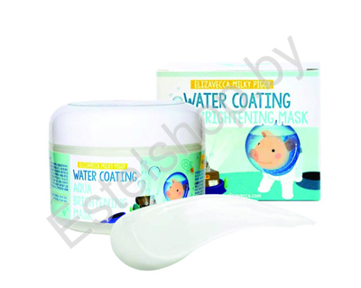 Маска для лица ночная Увлажнение ELIZAVECCA Water Coating Aqua Brightening Mask 100 мл
