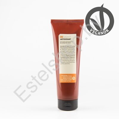 Маска тонизирующая омолаживающая для перегруженных волос Insight Minsk Antioxidant Rejuvenating Mask 250 мл