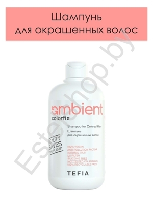 Шампунь для окрашенных волос Colorfix AMBIENT Tefia 250 мл