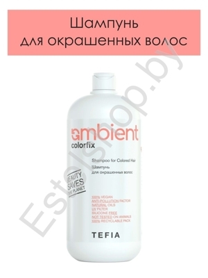 Шампунь для окрашенных волос Colorfix AMBIENT Tefia 950 мл